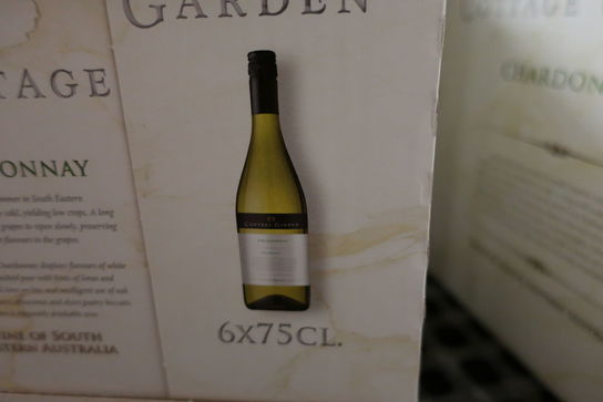 6 flasker hvidvin COTTAGE GARDEN Chardonnay