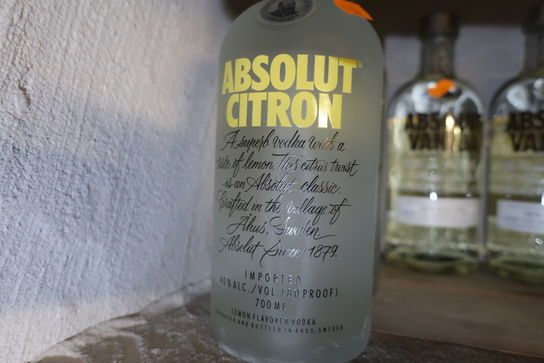 5 flasker vodka ABSOLUT VANILLA, ABSOLUT CITRON