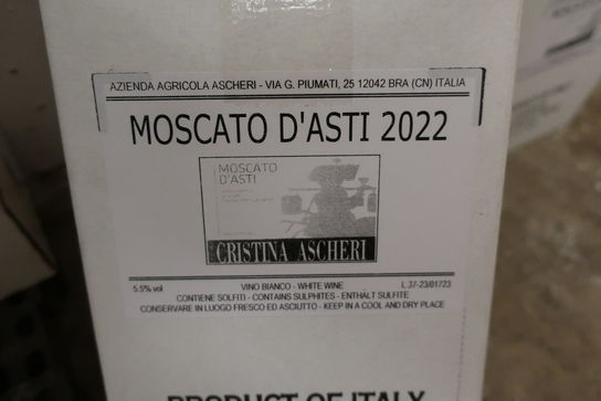 5 flasker mousserendevin MOSCATO D'ASTI 2022