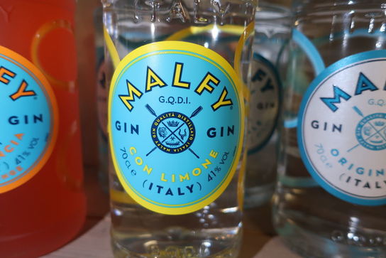 5 flasker gin MALFY