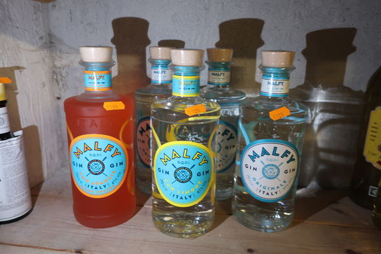 5 flasker gin MALFY