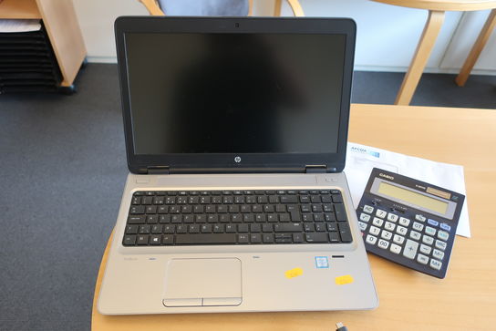 Bærbarcomputer HP Probook 650 G2 med dockingstation