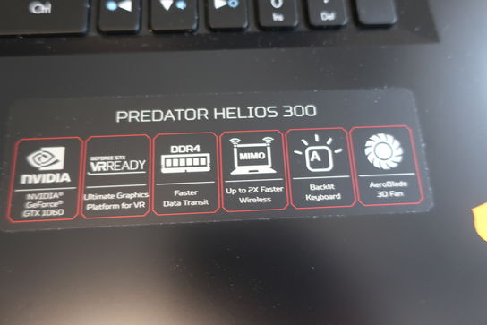 Bærbarcomputer ACER Predator Helios 300