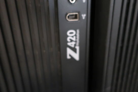 2 stk. computere HP Z420 (se billeder for indmad)