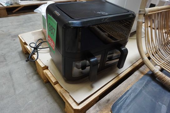 Salling dobbelt airfryer - sort 2400W