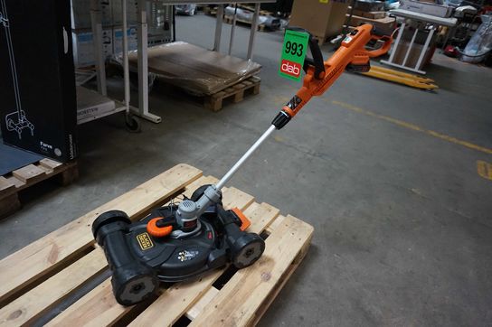 Black&Decker 3i1 Græstrimmer/plæneklipper 18V