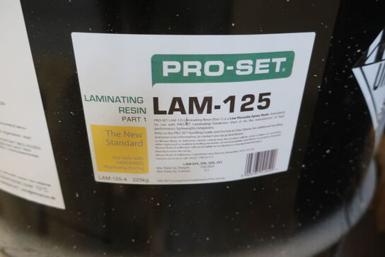 Tønde med resin PRO-SET LAM-125 225Kg