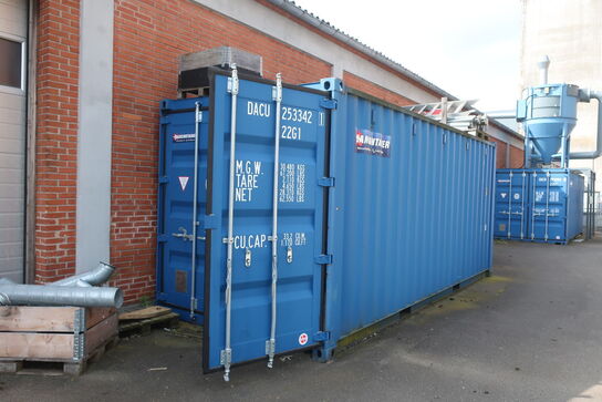 20' container med indhold