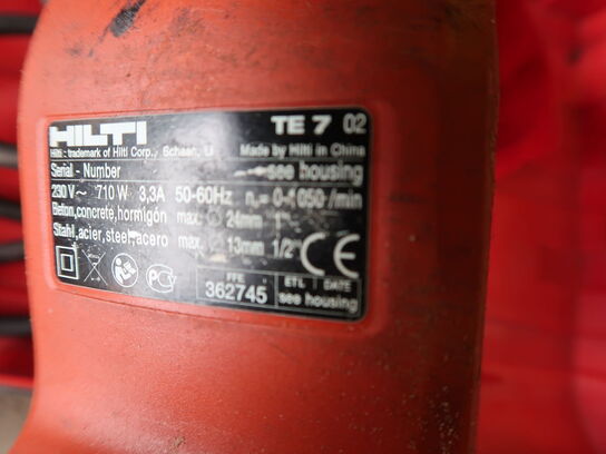 Borehammer HILTI TE7