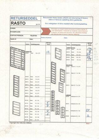 Hünnebeck forskalling Rasto