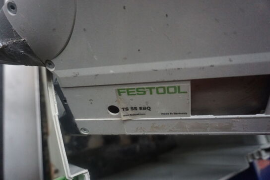 Rundsav, Festool TS55EBQ inkl. førringsskinne 