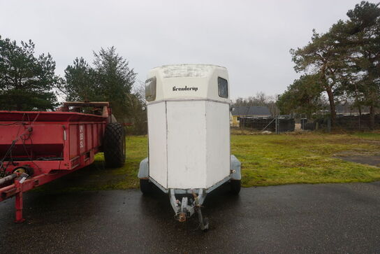 Hestetrailer, Brenderup, reg nr. CV4212