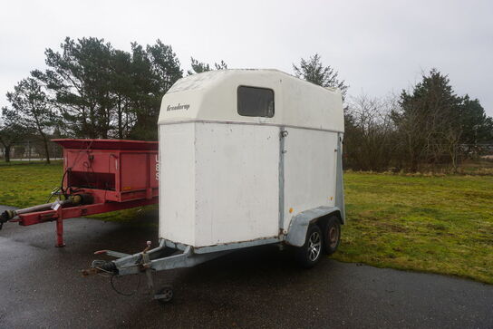 Hestetrailer, Brenderup, reg nr. CV4212