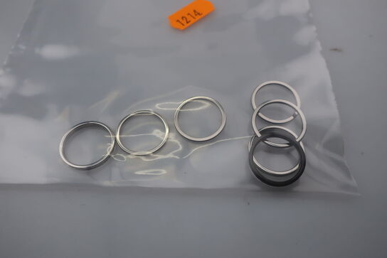 7 stk. ringe BERING