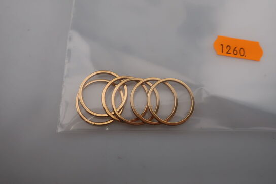 6 stk. ringe BERING