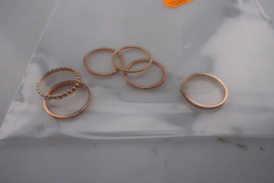 6 stk. ringe BERING