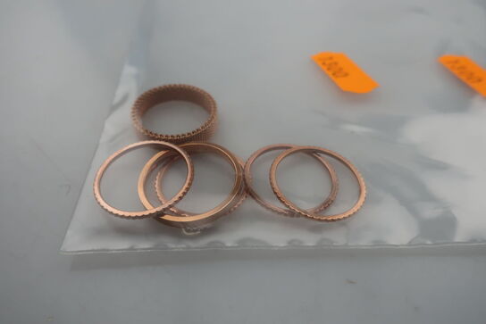 6 stk. ringe BERING