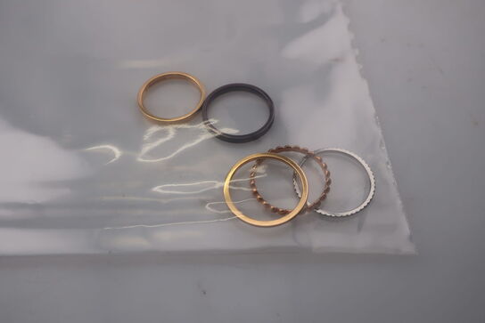 5 stk. ringe BERING