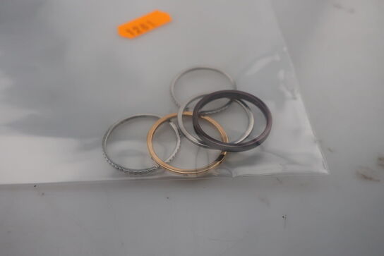 5 stk. ringe BERING