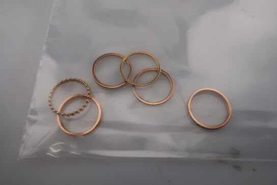 6 stk. ringe BERING