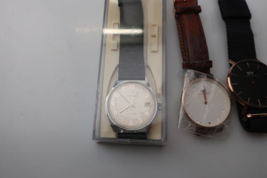 3 stk. ure PRIM, DANIEL WELLINGTON