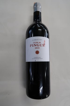 1 fl. rødvin FLOR DE PINGUS 2015