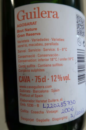 3 fl. Cava GIULERA