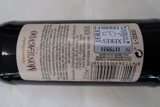 4 fl. Sherry MONTEAGVDO AMONTILLADO