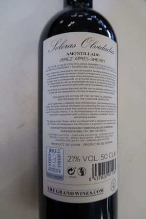 2 fl. Sherry SOLERAS AMONTILLADO 50 cl.