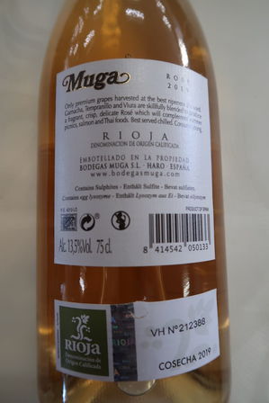 2 fl. Rosévin MUGA RIOJA 2019