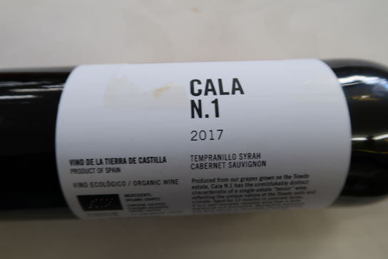 20 fl. Rødvin CALA N.1 TINEDO 2017