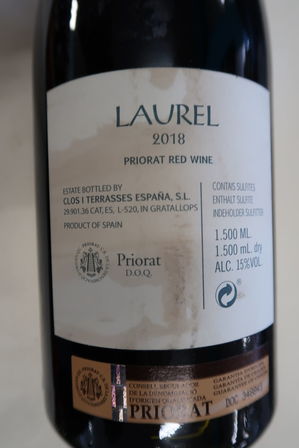 2 fl. Rødvin LAUREL 2018 Magnum