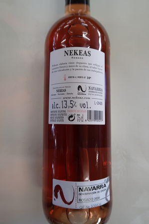 6 fl. Rosévin NEKEAS 2020