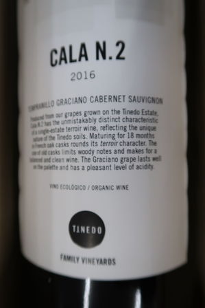 1 fl. Rødvin CALA N. 2 2016 db. Magnum