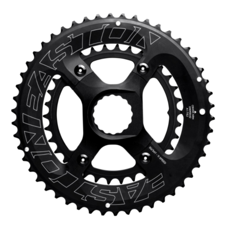 2 stk. Easton EA90 Chainring Double 50/34T/Spider 