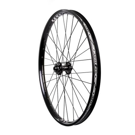 2 stk. Halo SAS Front Wheel 24" DJD Hub Non Disc 14mm Axel 36H Black