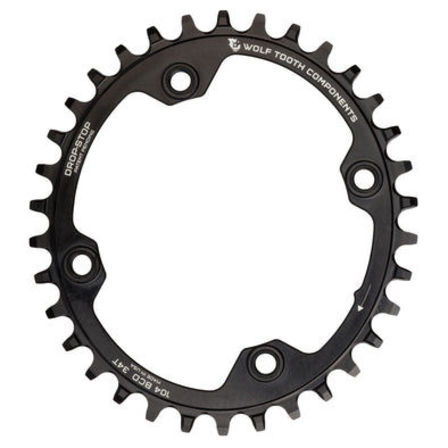 2 stk. WolfTooth Drop-Stop A Chainring 104bcd Oval 32T