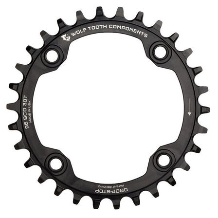 7 stk. WolfTooth Drop-Stop A Chainring 96bcd Shimano Compact Symmetric 30T