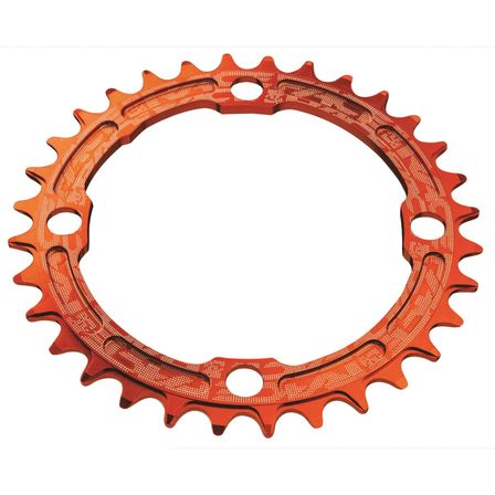 6 stk. Race Face Narrow Wide Chainring 104bcd 38T Orange