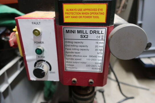 Bordfræsemaskine MINI MILL DRILL SX2