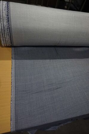 1 Stofrulle ca. 60 meter Maritex 1201 Color: Blue Check