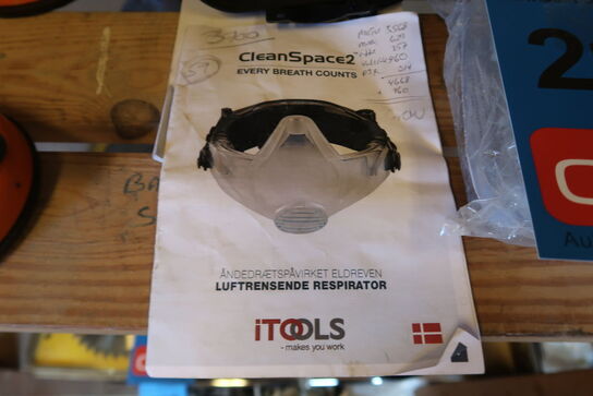 Cleanspace 2 luftrensende respirator  MOMSFRI