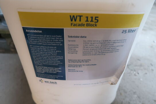 WT 115 Facade Block 25 Liter MOMSFRI