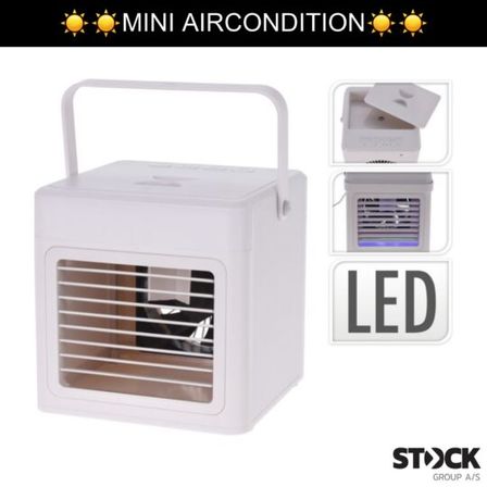 4 stk. aircondition bordmodel(ubrugt)