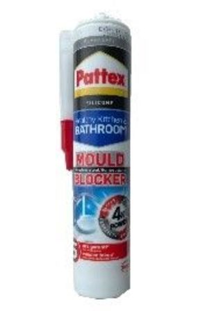 120 tuber Pattex Silicone 300 ml., SILVER GREY, udløb 11/2022