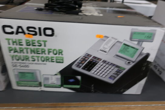 Kasseapparat CASIO SE-S400 (Stor skuffe)