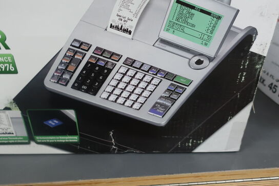 Kasseapparat CASIO SE-S400 (Stor skuffe)