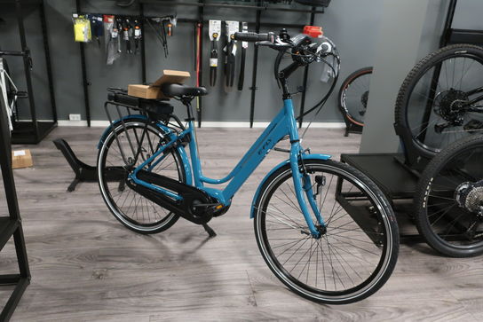 El. cykel E-FLY Nova Max IV med batteri og lader