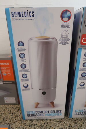 Homedics luftbefugter & diffuser ultrasoft hvid