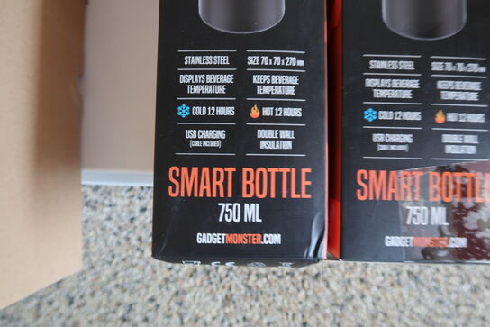 2 stk. Gadget Monsters Smart Bottle 750ml